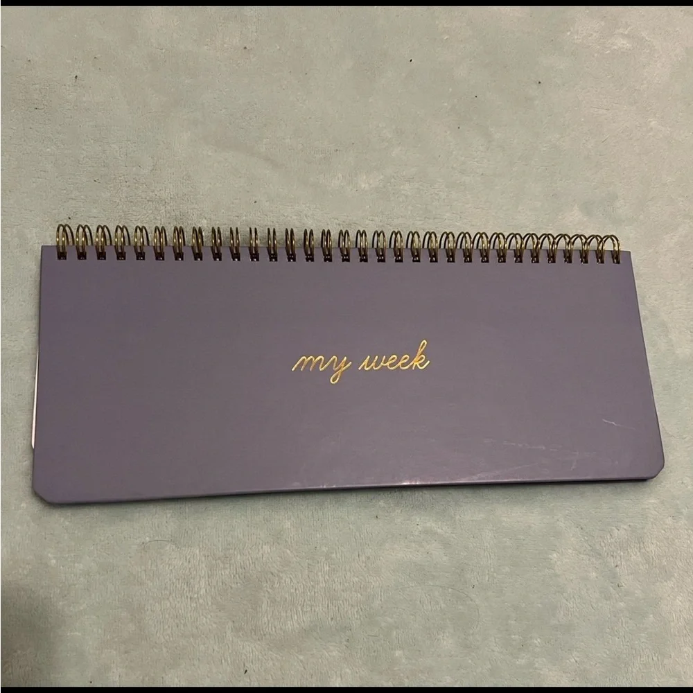 Blue Weekly Planner